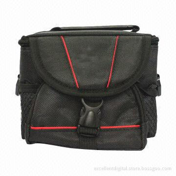 Nylon Black DSLR Camera Bag, Customized Logos and OEM Orders Accepted